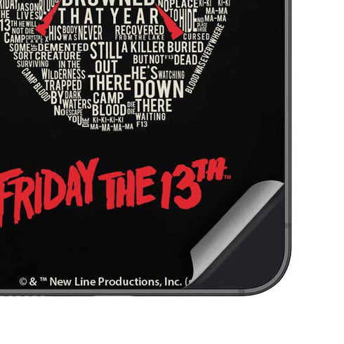 Warner Bros Friday the 13th Doomed Galaxy S25 Skin